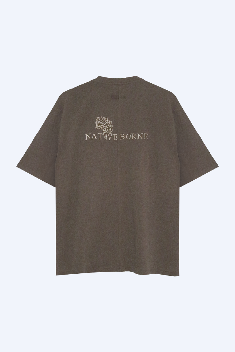 Oversized T-Shirt (Brown)