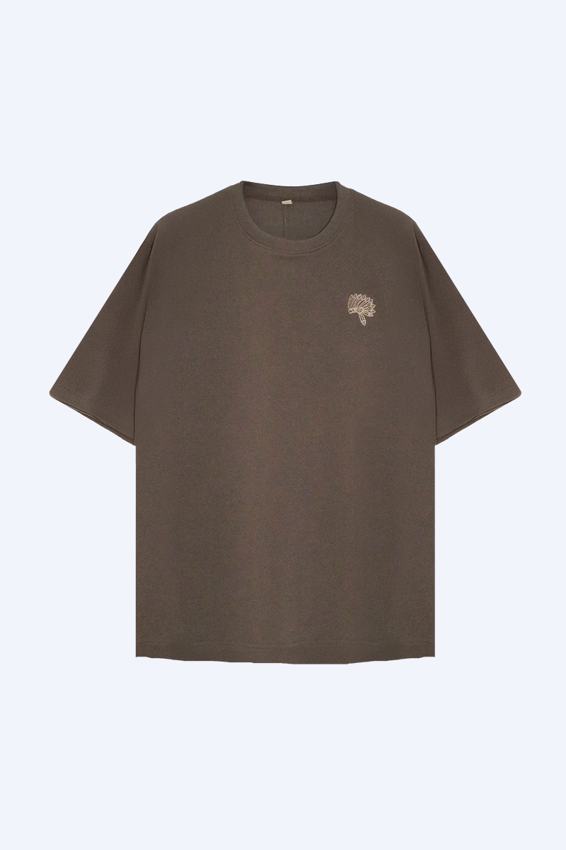 Oversized T-Shirt (Brown)