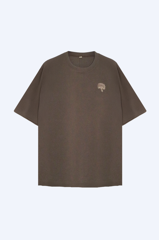 Oversized T-Shirt (Brown)