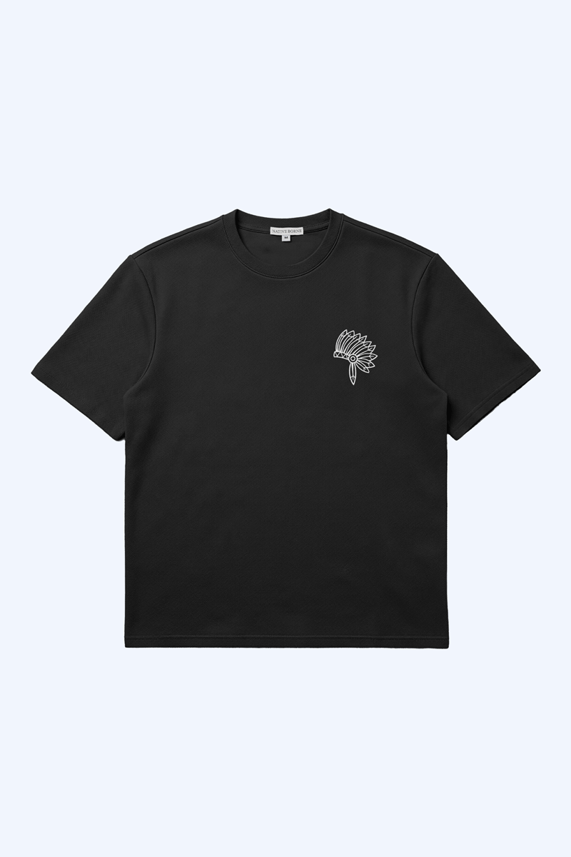 Comfort Oversized Shirt (Black)