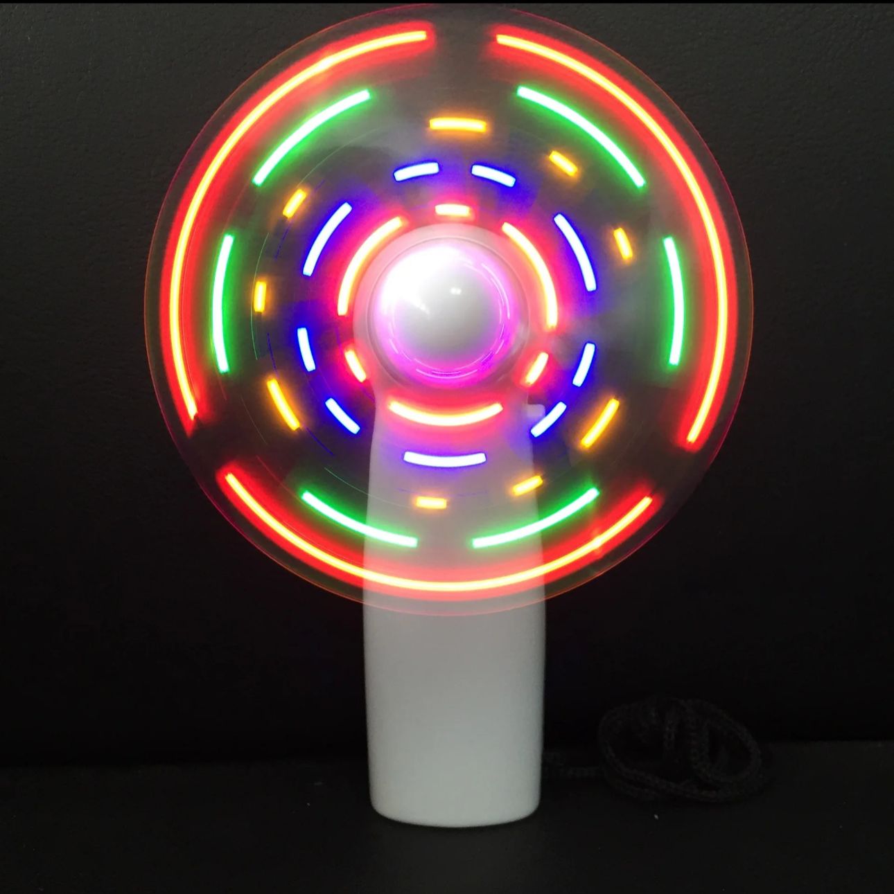 LED lights festival fan Native Borne