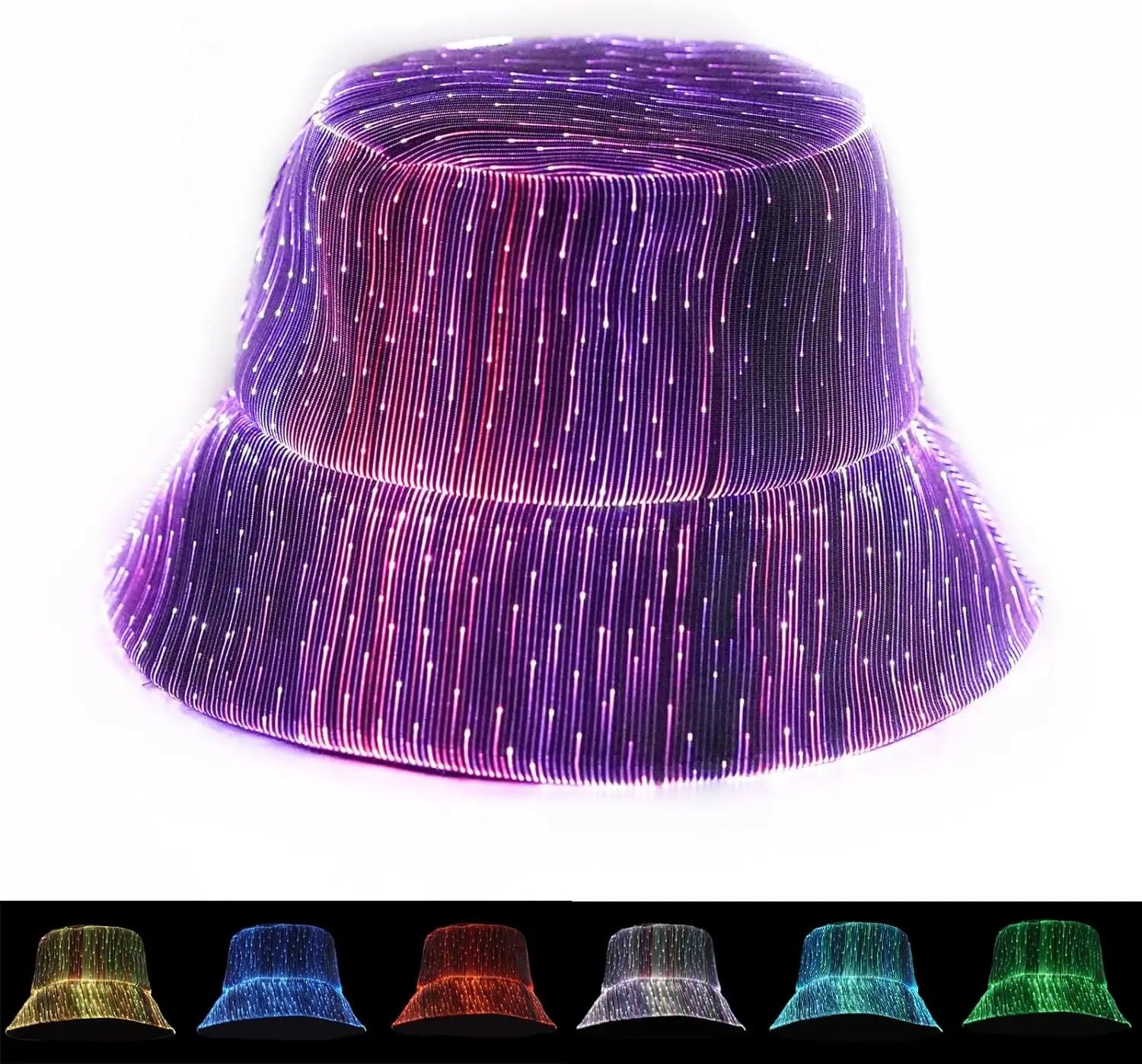 Native Borne LED lights hat