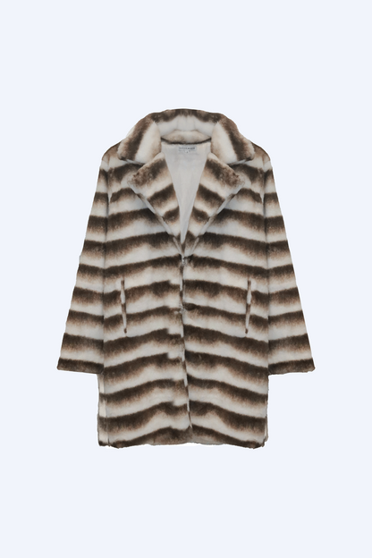 The Oasis Jacket (Brown/Cream)