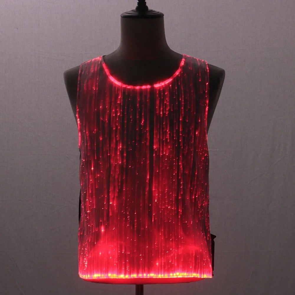 Raves LED lights tank top festival 