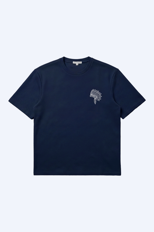 Comfort Oversized Shirt (Navy)
