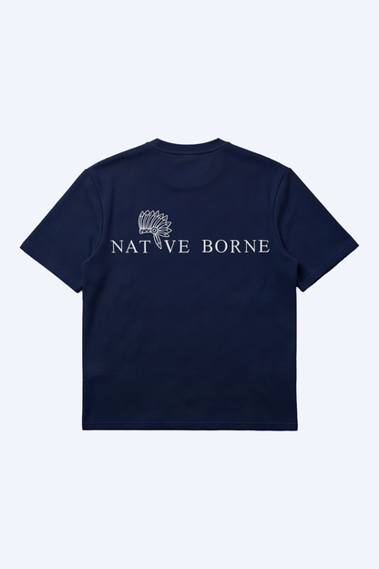 Comfort Oversized Shirt (Navy)