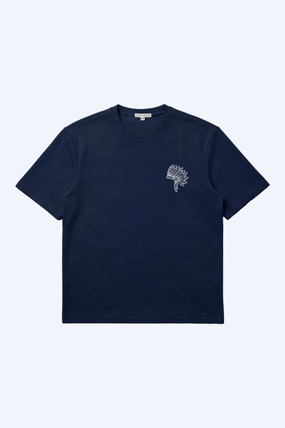 Comfort Oversized Shirt (Navy)