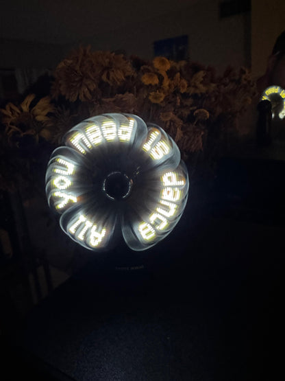 LED lights fan rave burning man all you need is dance